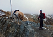 23 Escursionista di Aviatico col suo cane...
